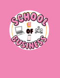 SCHOOL OF BUSINESS BINDER COVER (PINK)