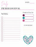 DAILY PRAYER JOURNAL (GROOVY HEART)